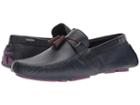 Ted Baker Urbonn (dark Blue Leather) Men's Shoes