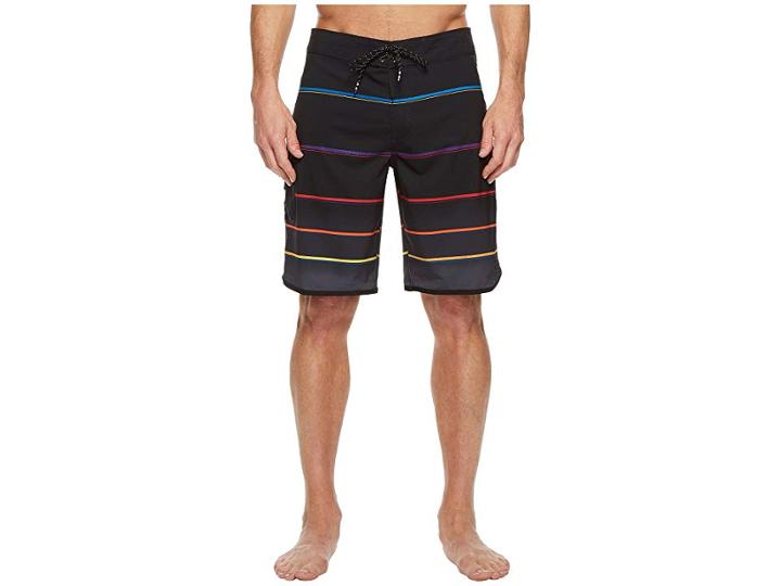 Billabong 73 X Stripe Boardshorts (black) Men's Swimwear