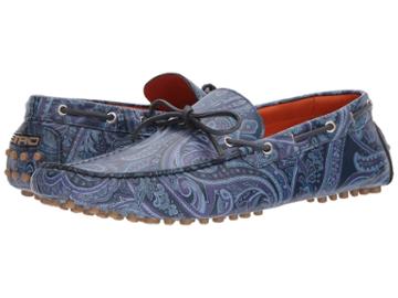 Etro Paisley Driver (blue) Men's Shoes