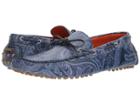 Etro Paisley Driver (blue) Men's Shoes
