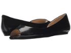 Nine West Bachloret (black Leather) Women's Flat Shoes