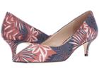 Cole Haan G.os Vesta Pump 45mm (tropical Palm Print Satin) Women's Shoes