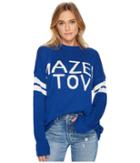 Show Me Your Mumu Varsity Sweater (mazel Tov) Women's Sweater