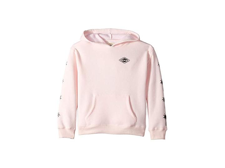 Billabong Kids Stay Wild Hoodie (little Kids/big Kids) (pink Lily) Girl's Sweatshirt
