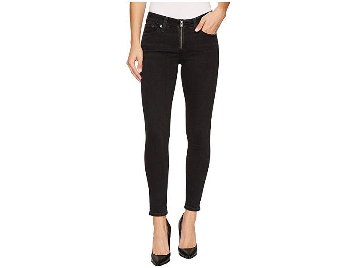 Levi's(r) Womens 711 Zip-up Skinny (eclipsed Moon) Women's Jeans