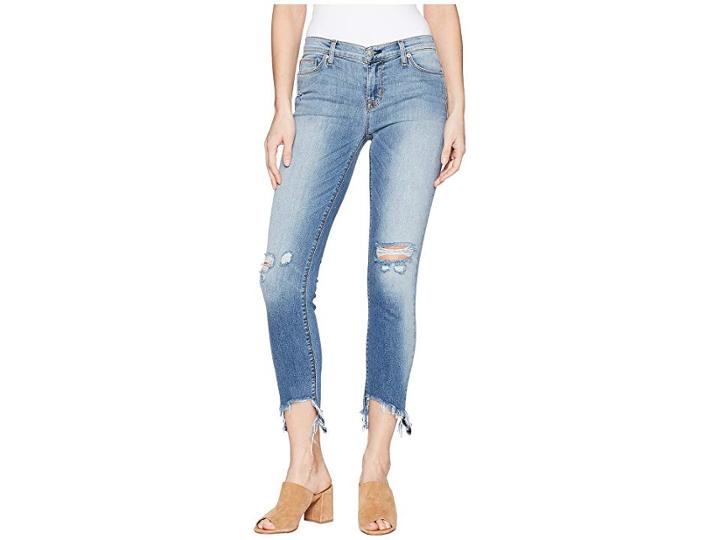 Hudson Jeans Tally Mid-rise Skinny Crop In Countdown (countdown) Women's Jeans