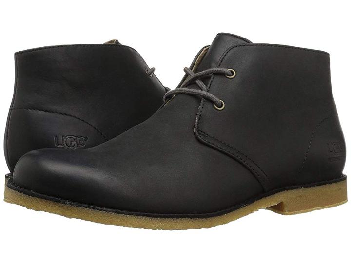 Ugg Leighton Waterproof (black) Men's Shoes