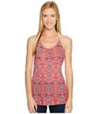 Woolrich Bell Canyon Printed Tank Top (teaberry) Women's Sleeveless