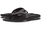 Reef Fanning Prints (black Lines) Men's Sandals