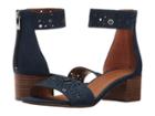 Franco Sarto Fidela 5 (dark Indigo Elko Nubuck Leather) Women's Sandals