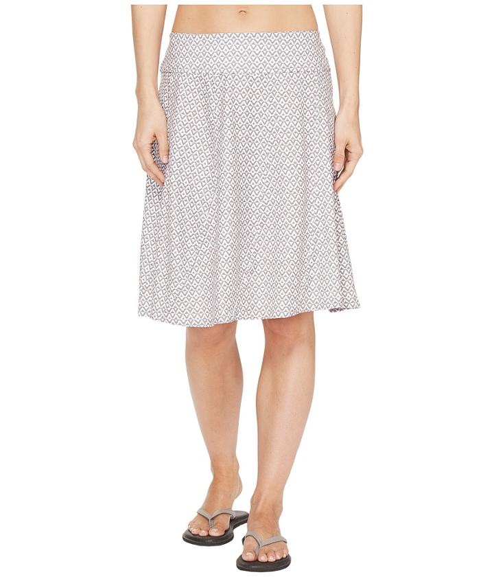 Prana Vendela Printed Skirt (moonrock Compass) Women's Skirt