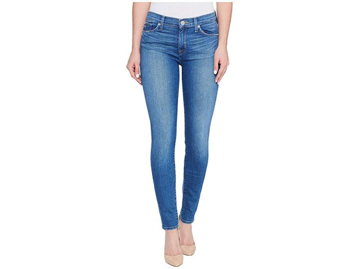 Hudson Jeans Nico Mid-rise Super Skinny Five-pocket Jeans In Rumors (rumors) Women's Jeans