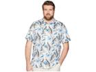 Tommy Bahama Big & Tall Big Tall Tulum Bloom Shirt (marble Crest) Men's Short Sleeve Button Up