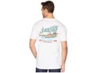 Reyn Spooner Canoe Santa Short Sleeve T-shirt (white) Men's T Shirt