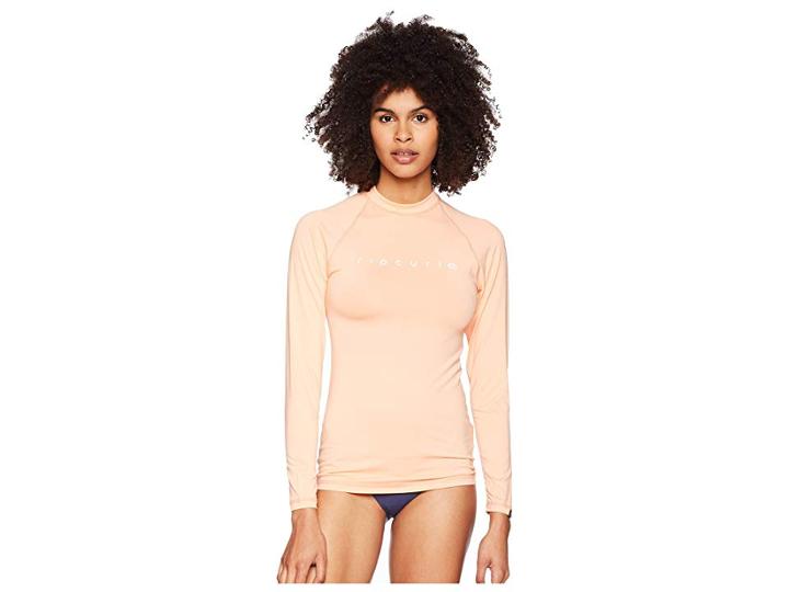 Rip Curl Sunny Rays Relaxed Long Sleeve (peach) Women's Swimwear