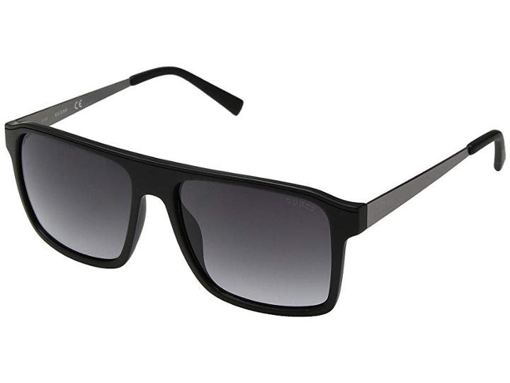 Guess Gf5030 (matte Black/smoke Gradient Lens) Fashion Sunglasses