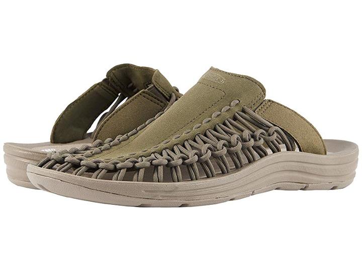Keen Uneek Slide (dusty Olive/brindle) Men's Sandals