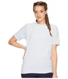 Fila Olivia Velour Tee (skyway) Women's T Shirt