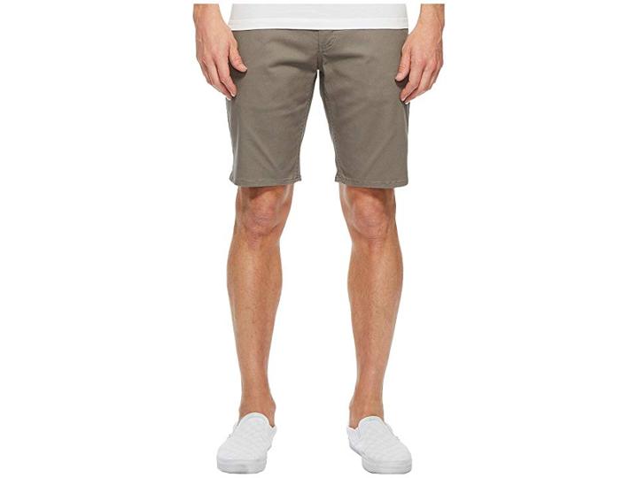Brixton Toil Ii Hemmed Shorts (grey) Men's Shorts