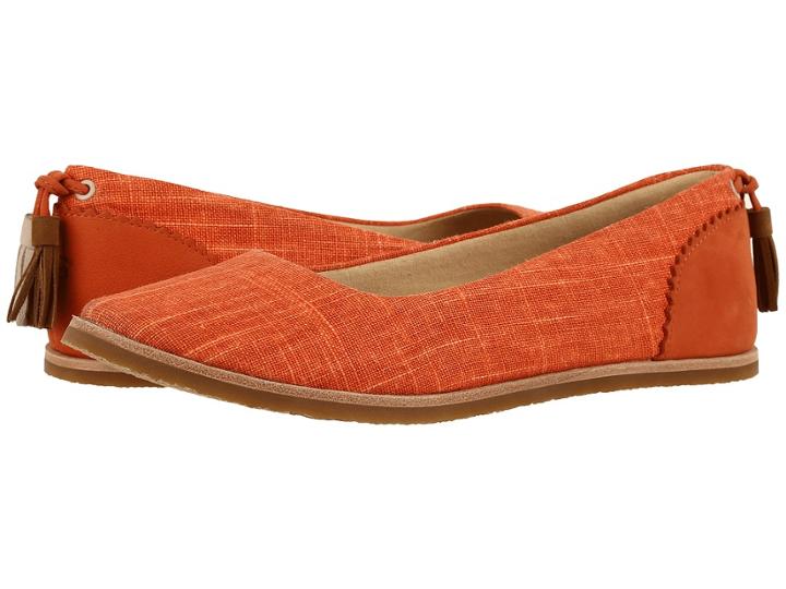 Ugg Mesa (fire Opal) Women's Flat Shoes
