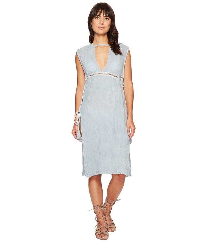 Jen's Pirate Booty Canary Cover-up (haze Grey) Women's Clothing