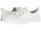 Sperry Crest Vibe Satin Lace (white) Women's Lace Up Casual Shoes