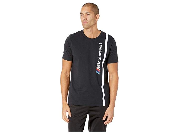 Puma Bmw Mms Logo Tee (anthracite) Men's T Shirt