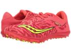 Saucony Havoc Xc Flat (vizi Red/citron) Women's Track Shoes