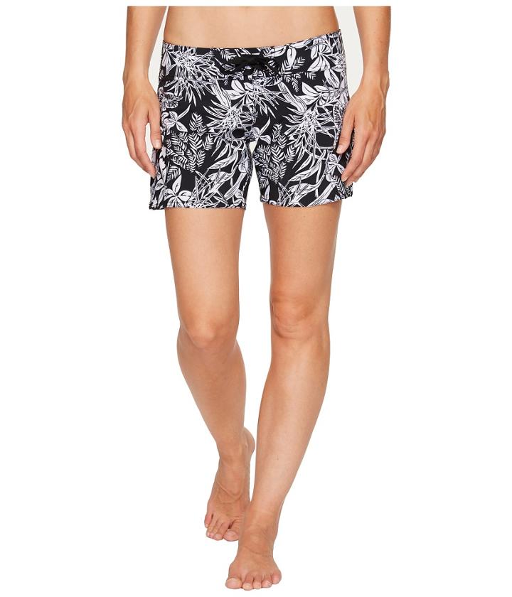 Volcom Branch Out 5 Boardshorts (black) Women's Swimwear