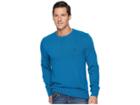 Chaps Cotton-crew Neck Sweater (turkish Blue) Men's Sweater