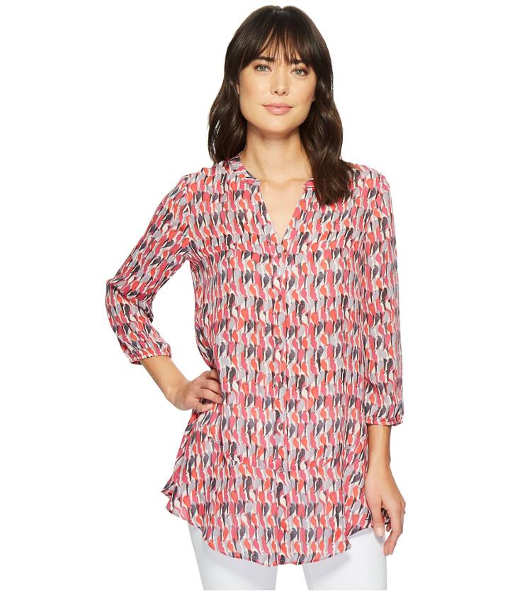 Nic+zoe Flying Around Tunic (multi) Women's Blouse