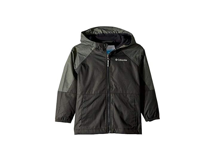 Columbia Kids Endless Explorertm Jacket (toddler) (black Heather/grill Heather) Boy's Coat