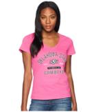 Champion College Oklahoma State Cowboys University V-neck Tee (wow Pink) Women's T Shirt