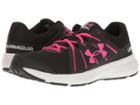 Under Armour Ua Dash Rn 2 (black/glacier Gray/tropic Pink) Women's Running Shoes