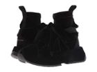 Mm6 Maison Margiela Velvet Tie Trainer (black) Women's Shoes