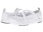 Propet Travel Walker Mary Jane (white) Women's Hook And Loop Shoes