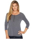 Kuhl Trista 3/4 Sleeve Top (pavement) Women's Clothing