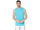 Nike Solid Sleeveless Hydroguard (light Blue Fury) Men's Swimwear