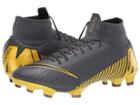 Nike Superfly 6 Pro Fg (dark Grey/black/opti Yellow) Men's Soccer Shoes