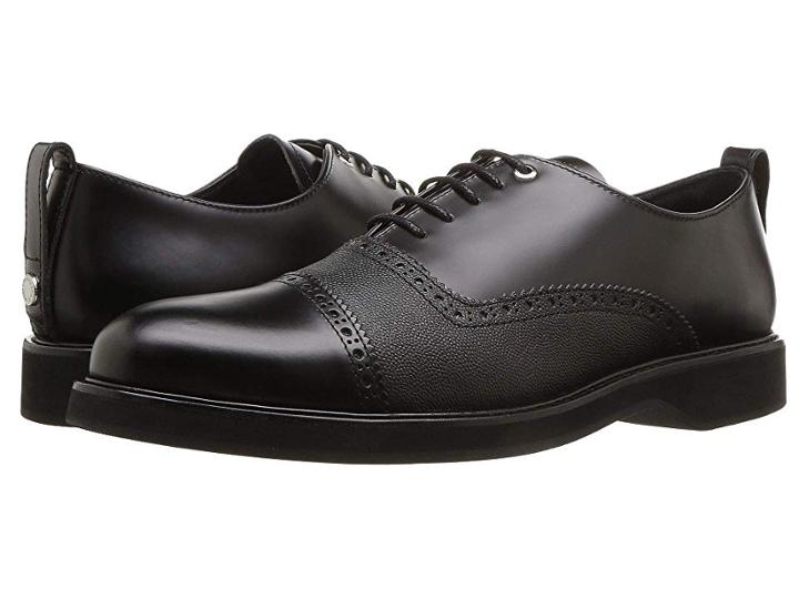 Want Les Essentiels Montoro Brogue Derby (multi Black Caviar/black) Men's Shoes