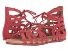 Gentle Souls By Kenneth Cole Break My Heart 3 (red) Women's Sandals