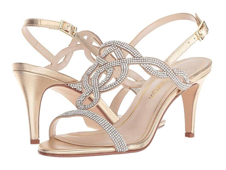 Caparros Pharrell Sandal (gold) High Heels