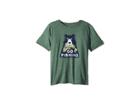 Life Is Good Kids Let's Go Fishing Cool T-shirt (little Kids/big Kids) (forest Green) Boy's T Shirt