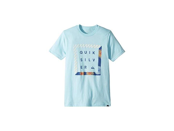 Quiksilver Kids Shinrin Yoku Tee (toddler/little Kids) (aquatic) Boy's T Shirt