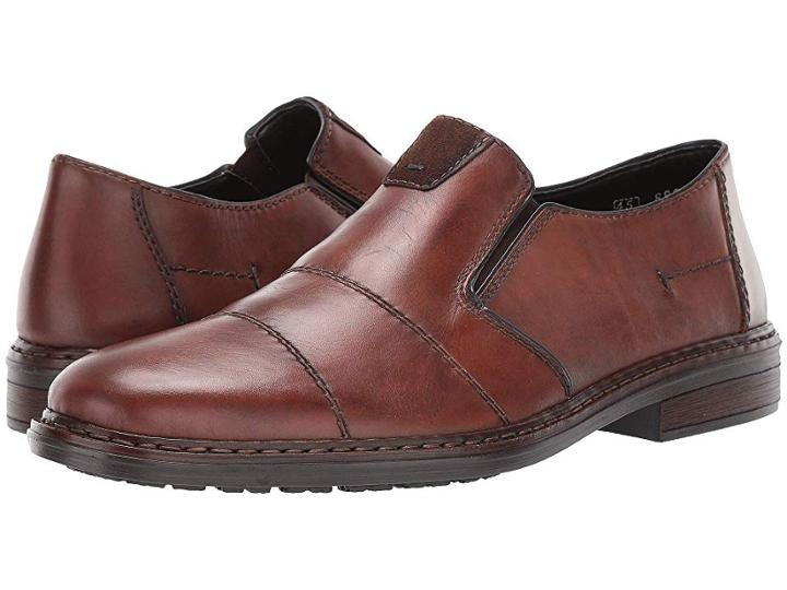 Rieker 17661 Dustin 61 (whisky/moro/navy) Men's Shoes