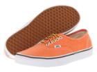 Vans Authentic ((washed) Vibrant Orange) Skate Shoes