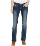 Rock And Roll Cowgirl Rival Bootcut In Dark Vintage W6-5078 (dark Vintage) Women's Jeans