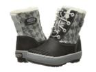 Keen Kids Elsa Boot Wp (toddler/little Kid) (black/houndstooth) Kids Shoes