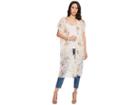 B Collection By Bobeau Brianna Long Kimono (botanical Print) Women's Clothing