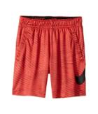 Nike Kids Dri-fit All Over Print Short (toddler) (university Red) Boy's Shorts